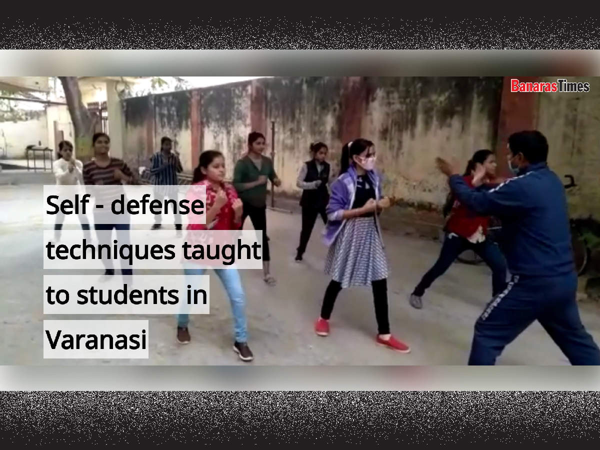Self Defense Techniques Taught To Students In Varanasi Entertainment Times Of India Videos