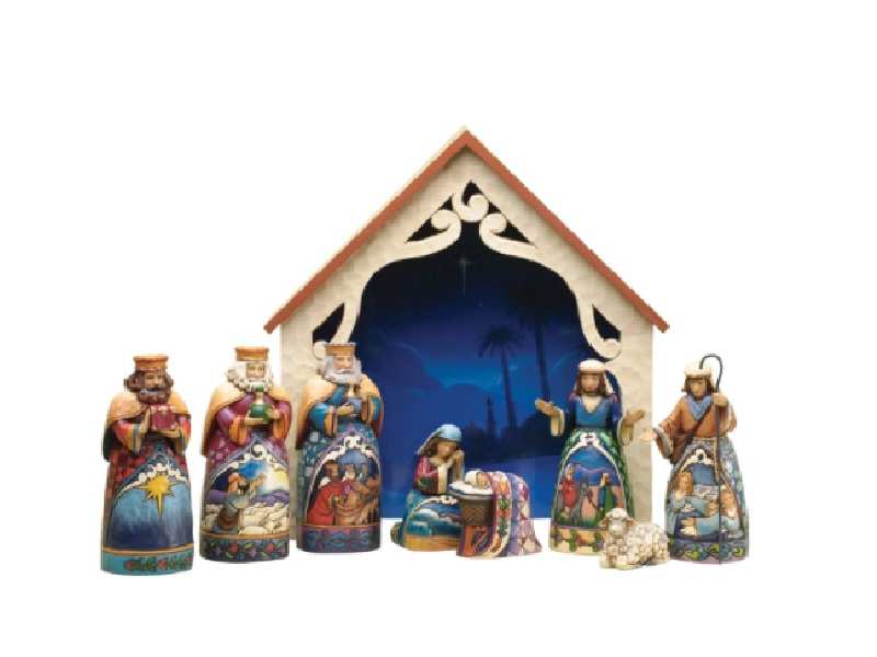 jesus crib set