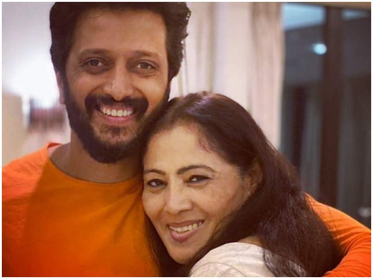 Riteish Deshmukh Pens Warm Note For His Mother In Law On Her Birthday Says Thank You For The Unconditional Love Hindi Movie News Times Of India