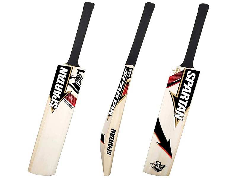 KASHMIRI Willow Cricket Bat Grade A With Hard Tennis Ball Free Bat Cover 