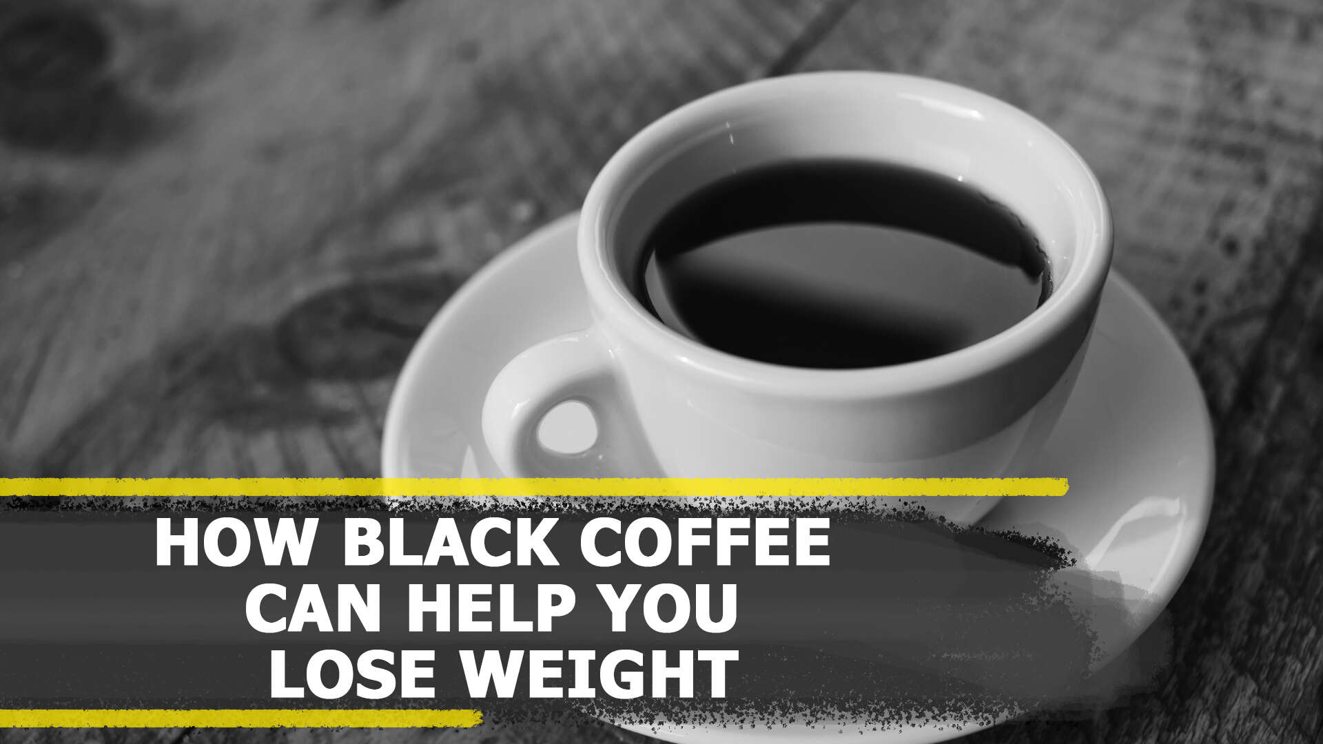 black coffee can help you lose weight