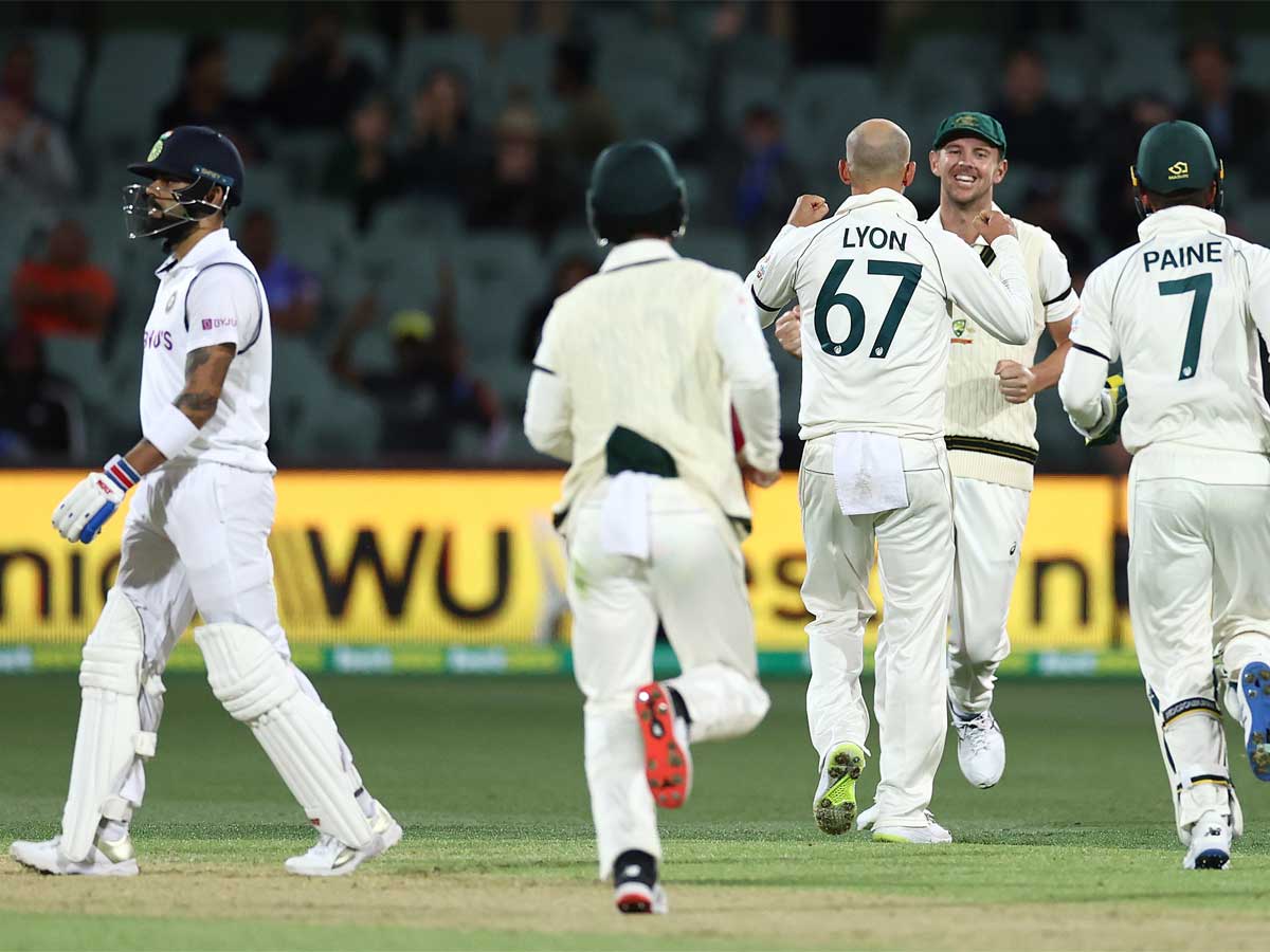 India vs Australia, 1st Test: India concede early advantage in Adelaide |  Cricket News - Times of India