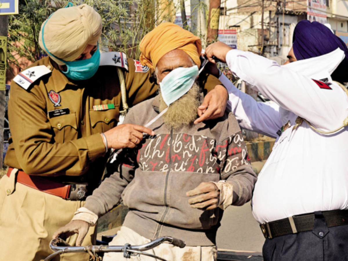 Coronavirus Punjab News: Captain Amarinder Singh asked to take people not wearing masks in public to the nearest RT-PCR testing centre.