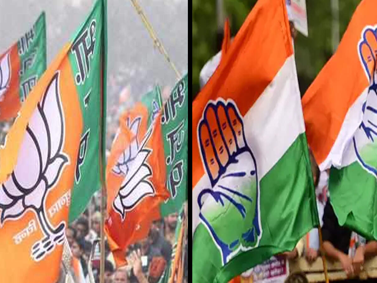 Image result for image of bhajap and congress