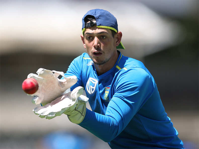 Happy To Captain Sa In Tests Until Right Candidate Is Found Says Quinton De Kock Cricket News Times Of India