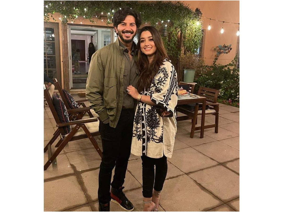 Dulquer Salmaan Dulquer Salmaan And His Wife Amal Sufiya Celebrate 9 Years Of Togetherness Malayalam Movie News Times Of India