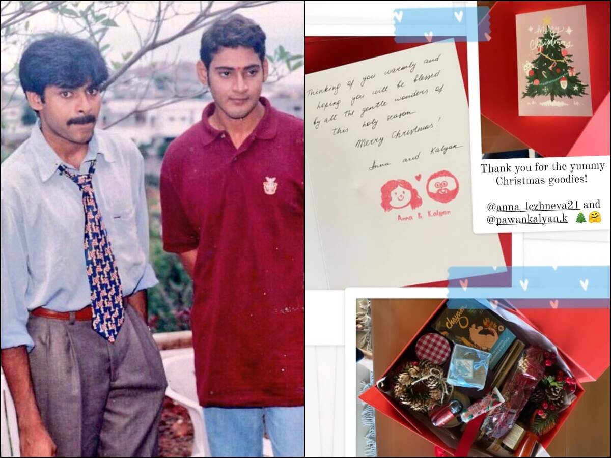 Friendship Goals! Pawan Kalyan and his wife send Christmas goodies to Mahesh Babu and Namrata | Telugu Movie News - Vimarsana News