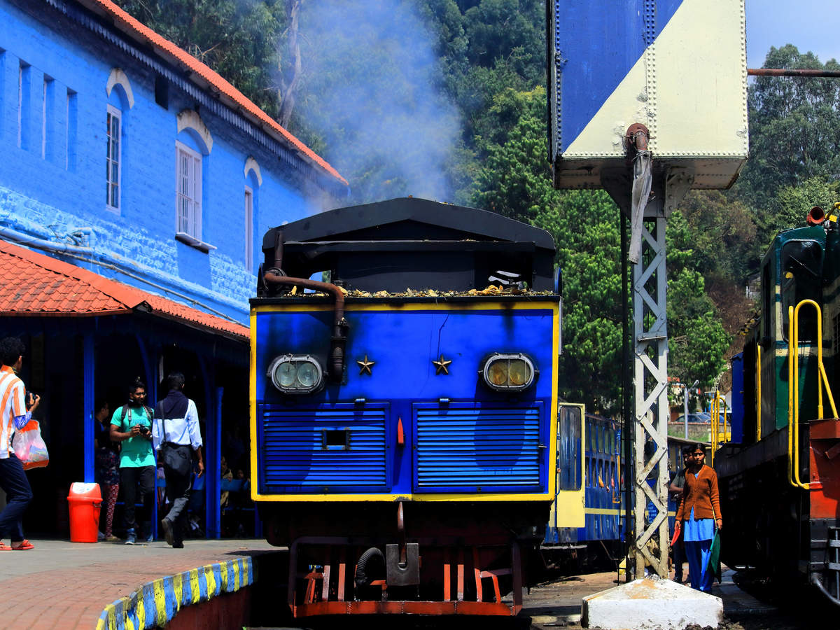 Nilgiri Mountain Railway resumes train operations between Mettupalayam and Ooty