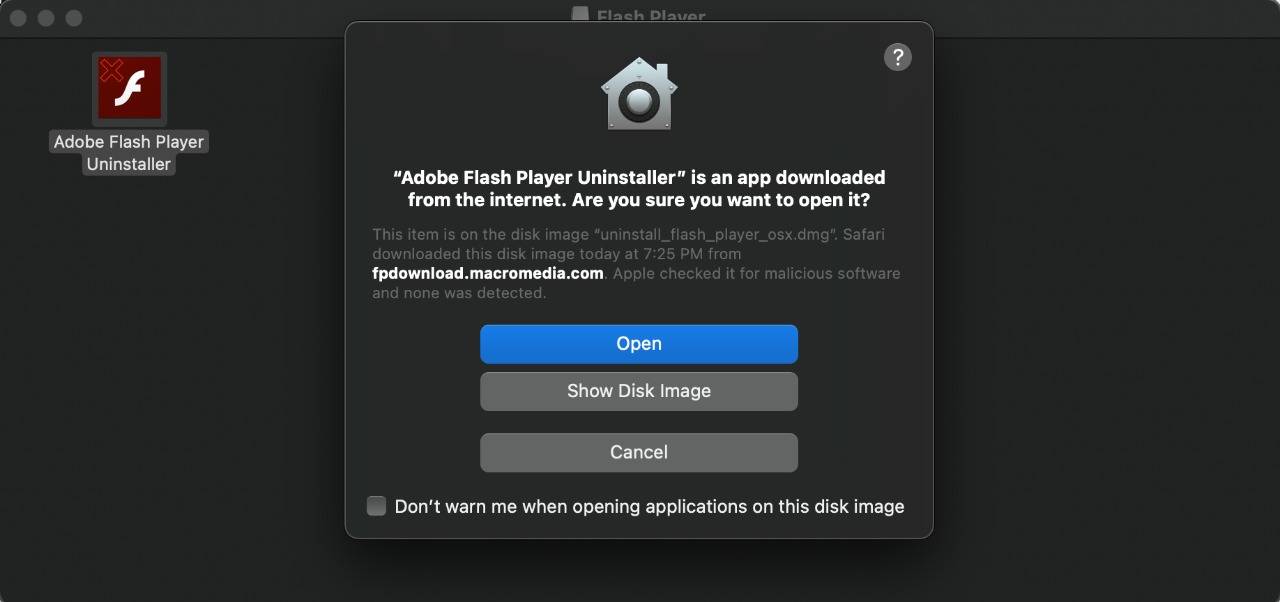 last flash player for mac