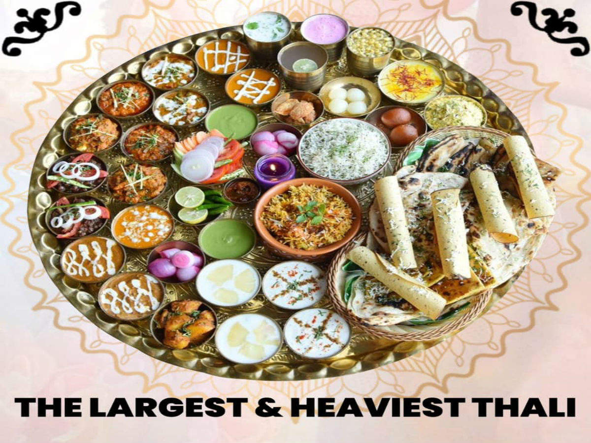 Eat up a massive veg thali at this Delhi restaurant and earn INR 2 lakhs*