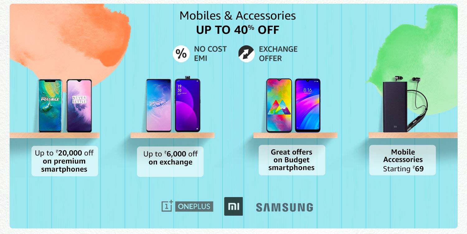 Amazon Sale 21 Up To 40 Off On Iphone 12 Mini Redmi 9 Power Oneplus 8t Galaxy M31s And More Most Searched Products Times Of India