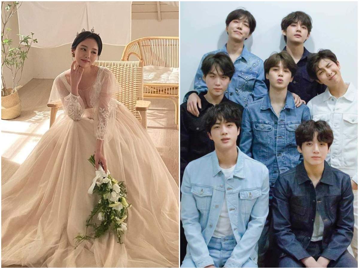 Bts Member J Hope S Sister Shares A Series Of Mesmerising Pictures From Her Pre Wedding Photoshoot K Pop Movie News Times Of India