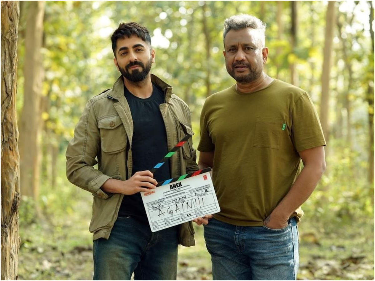 Ayushmann Khurrana reunites with Anubhav Sinha for 'Anek'; Reveals his  first look | Hindi Movie News - Times of India