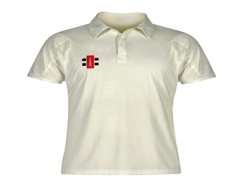 cricket white dress design