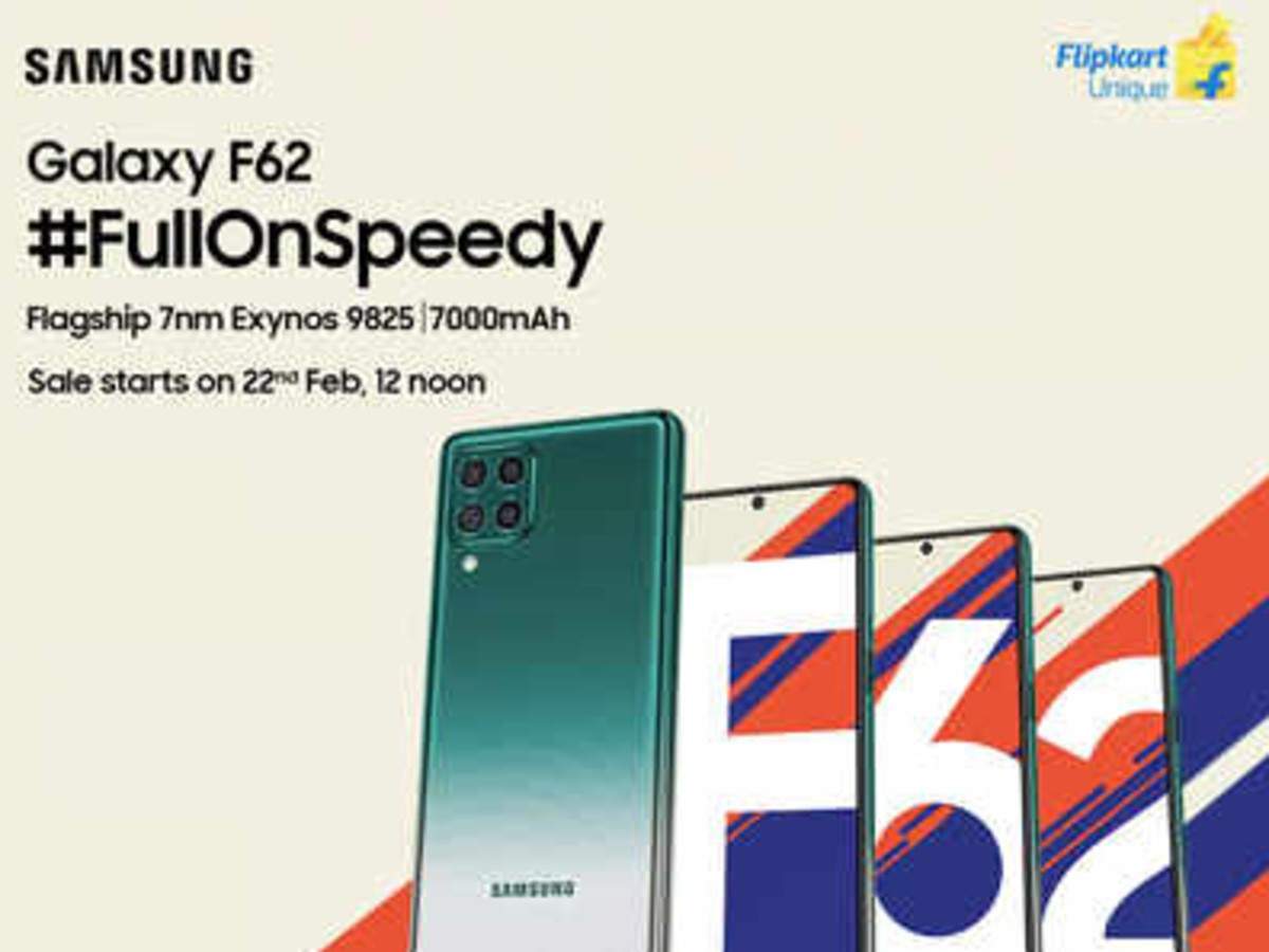 The newly-launched Samsung Galaxy F62 with its flagship 7nm Exynos 9825 processor that lets you do everything at a breakneck speed (quite literally)