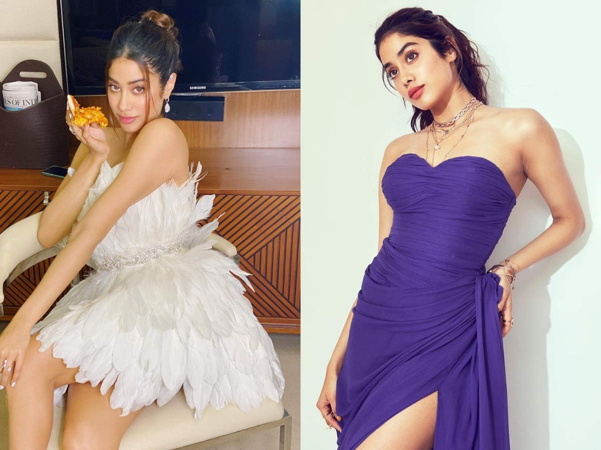 Saris to dresses: 5 floral outfits from Janhvi Kapoor's roster that will  brighten up your wardrobe
