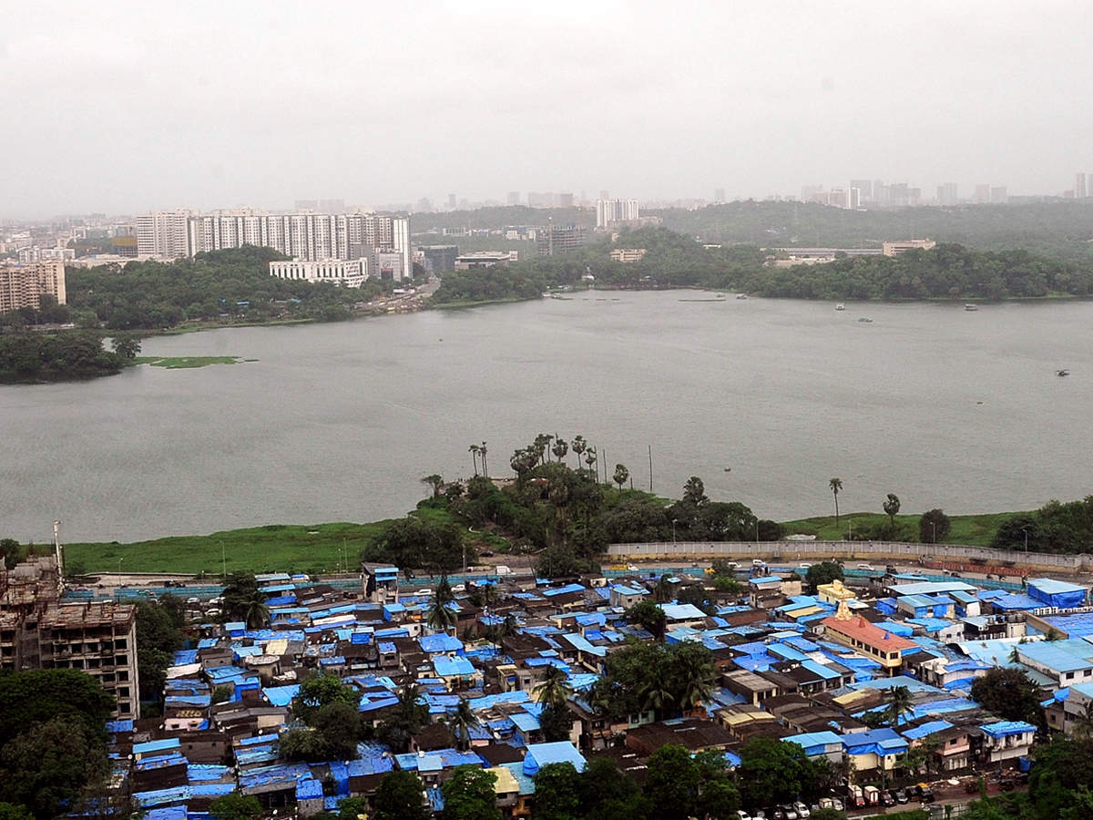 Aerial view of Mumbai