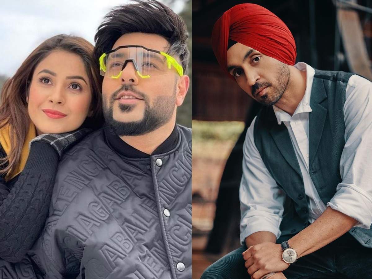 Shehnaaz Gill: It was my dream to work with Badshah and Diljit Dosanjh, and  both came true - Times of India