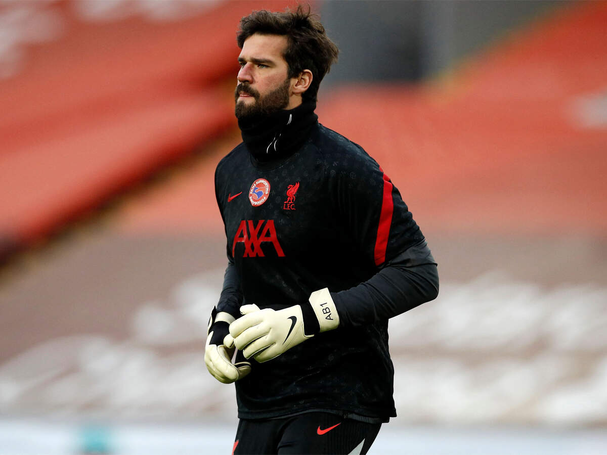 alisson becker brazil jersey