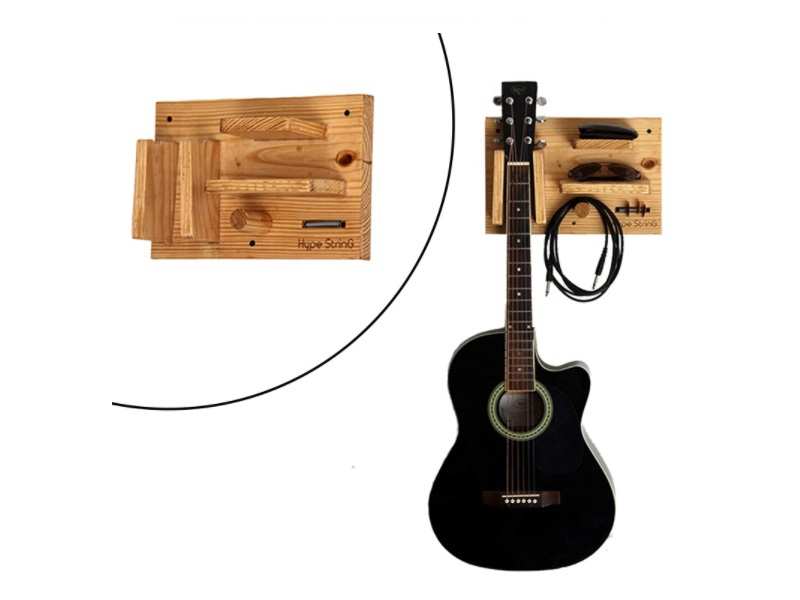 Wall Mount Guitar Stands Or Hangers That Will Save Floor Space At Your Home Most Searched Products Times Of India - Wall Mount For Acoustic Guitar
