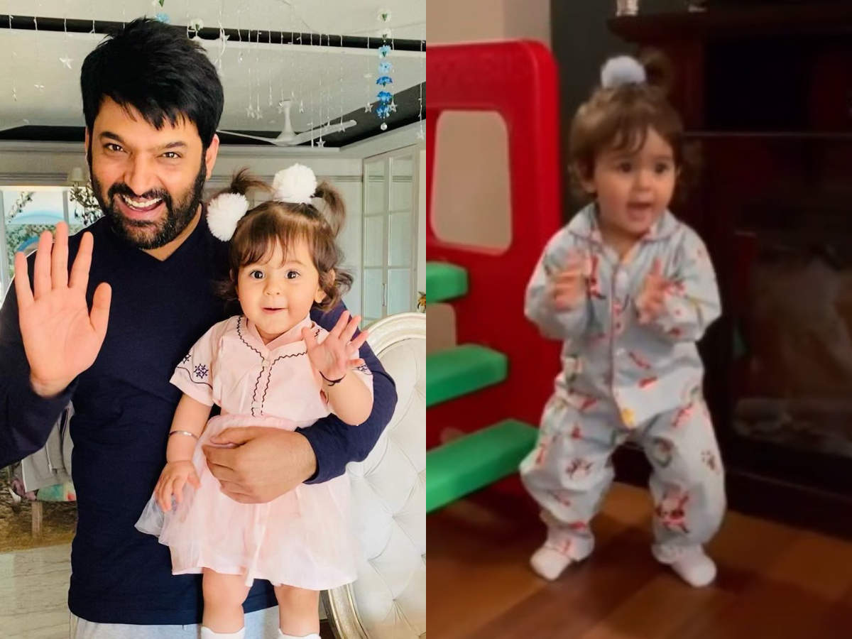 Kapil Sharma's daughter Anayra plays drums and says 'Papa aap