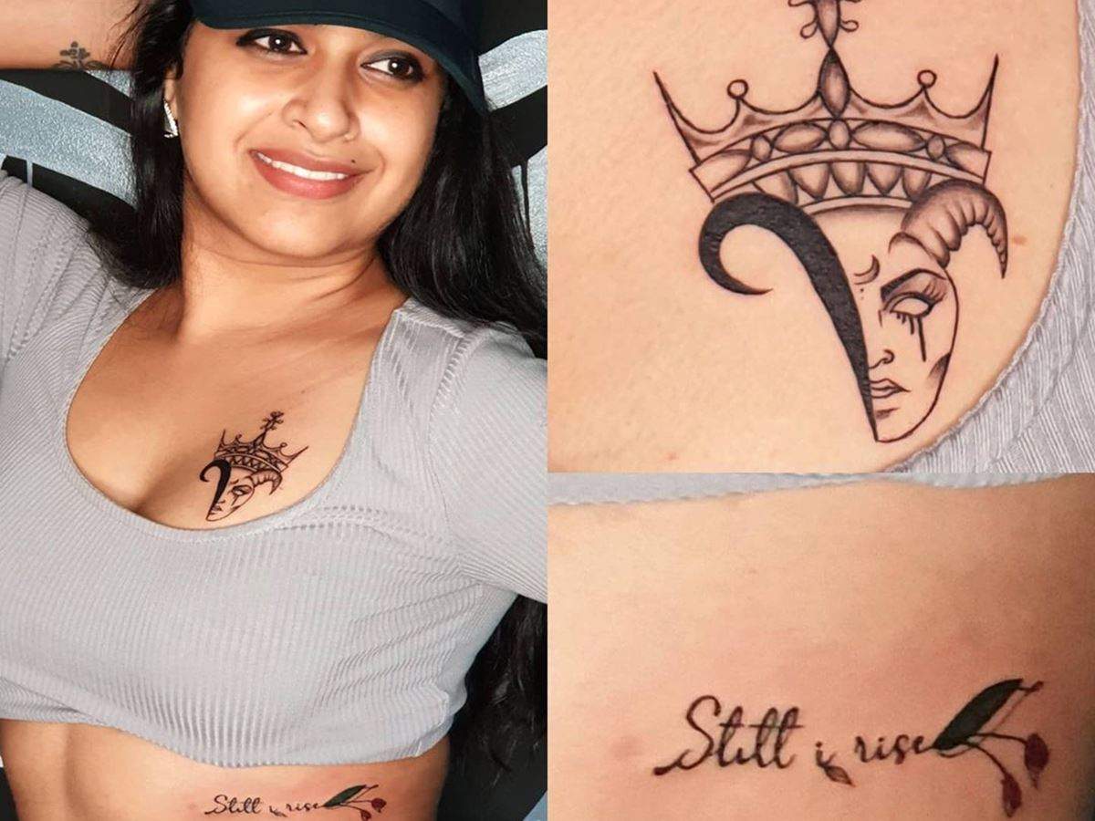 Women S Day Sadhika Venugopal Treats Herself With New Tattoos On Women S Day Here S All You Need To Know About The Design Times Of India