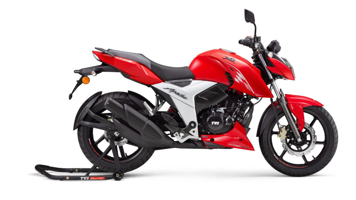 Tvs Apache Rtr160 4v Price 21 Tvs Apache Rtr160 4v Launched At Rs 1 07 Lakh Times Of India