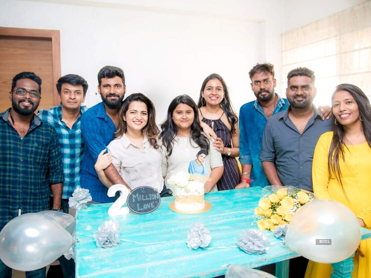 Dhivyadharshini Neelakandan Clocks 2m Followers On Instagram Says My Heart Swells With Gratitude Times Of India