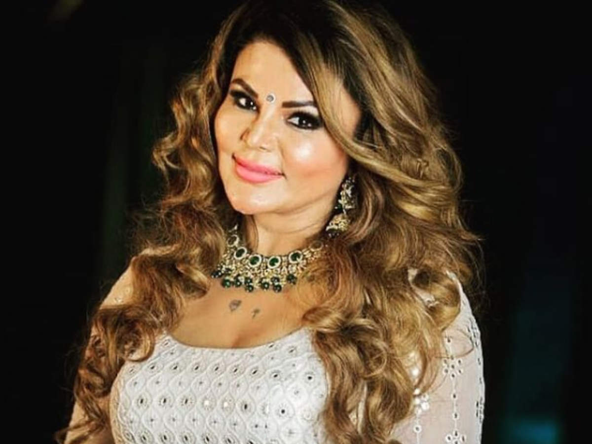 Rakhi Sawant crosses a million mark on Instagram; thanks fans for their love with a post saying 'Rakhi Sawant is my name...entertainment is my game' - Times of India