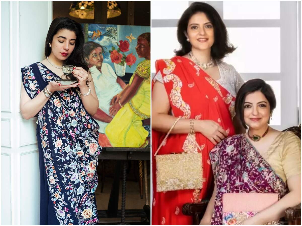 Parsi Gara - Indian Embroidery with Chinese Origin and Persian Heritag –  Rang Riwaaz