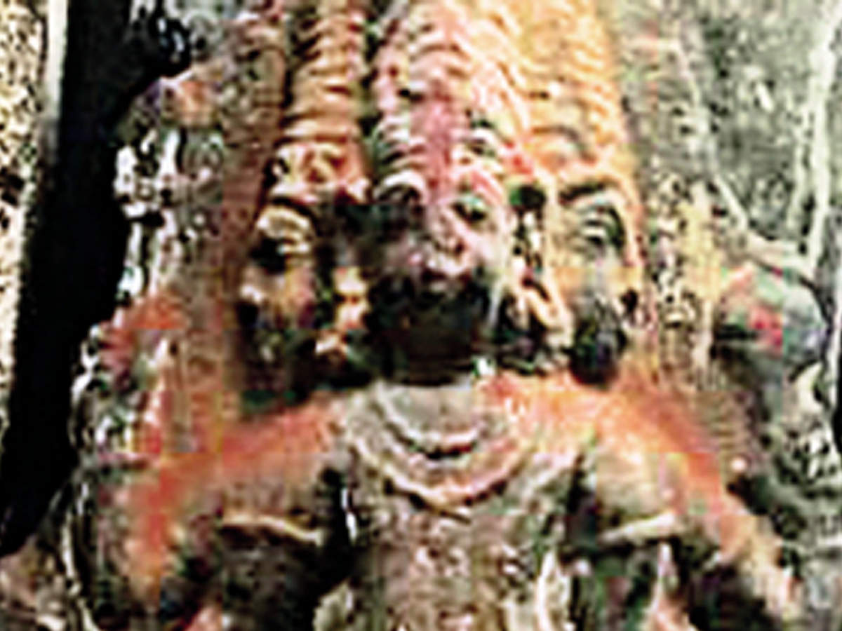 E Sivanagi Reddy, archaeologist, discovered the sculpture on Wednesday.