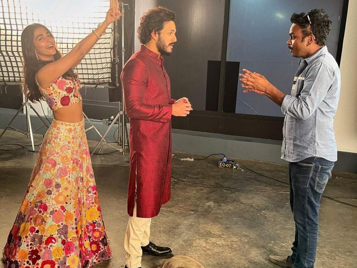Pooja Hegde shared hilarious moments as she wraps up shoot for Most  Eligible Bachelor with Akhil Akkineni | Telugu Movie News - Times of India