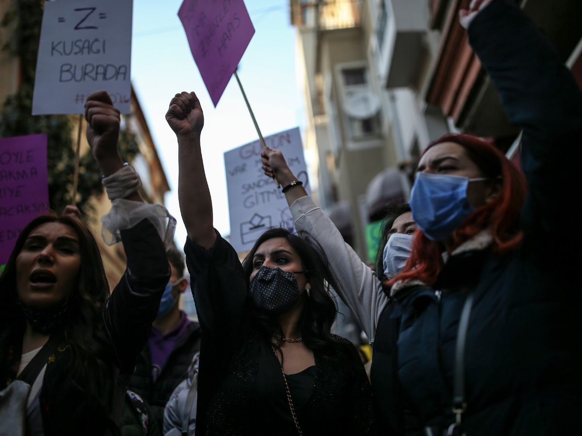 Domestic violence and femicide remain a serious problem in Turkey. FILE: AP Photo