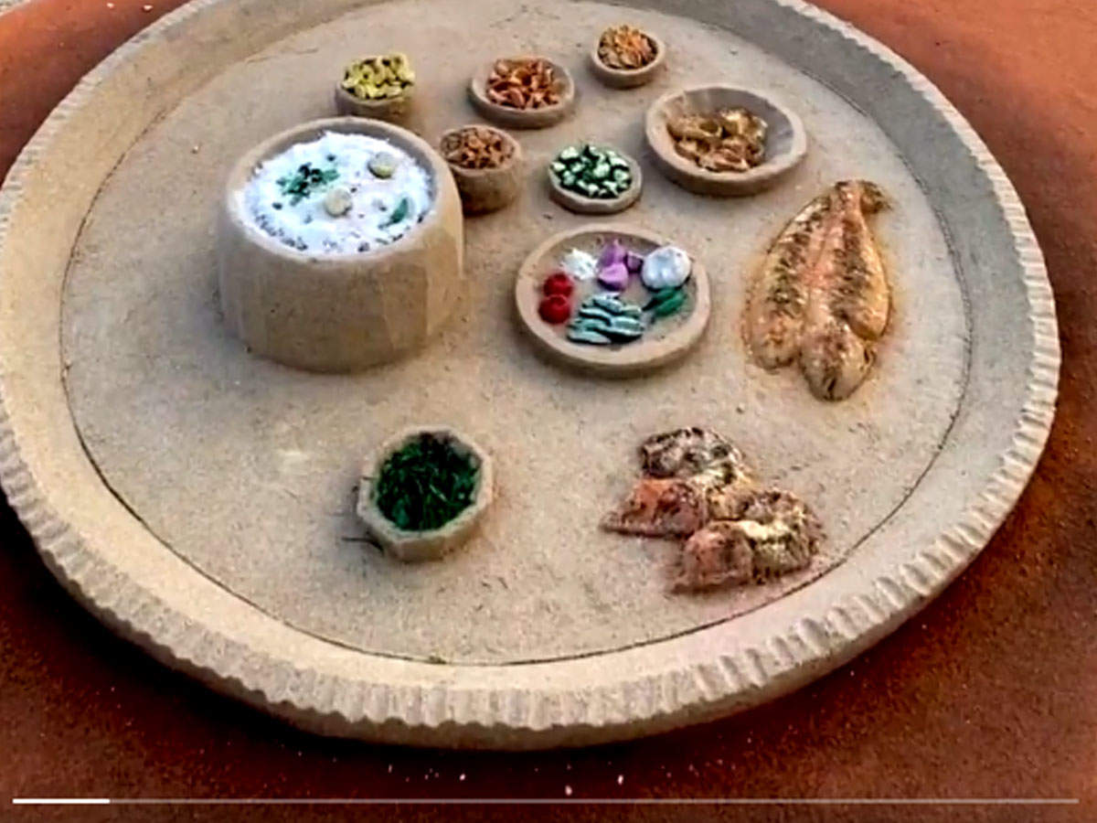 Watch Sand art of an Odia meal is the most innovative thing on internet today picture