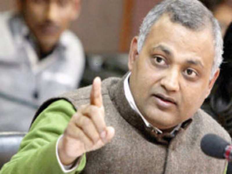 A magistrate court had in January sentenced Somnath Bharti (in picture) to two years in jail.