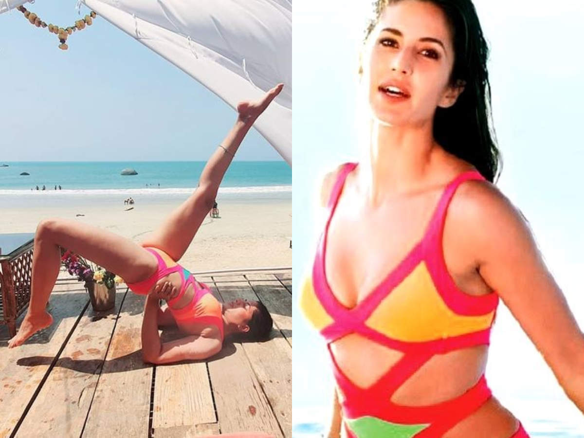 Bigg Boss 14 fame Kavita Kaushik's latest swimsuit picture has an uncanny  resemblance to Katrina Kaif; find out - Times of India