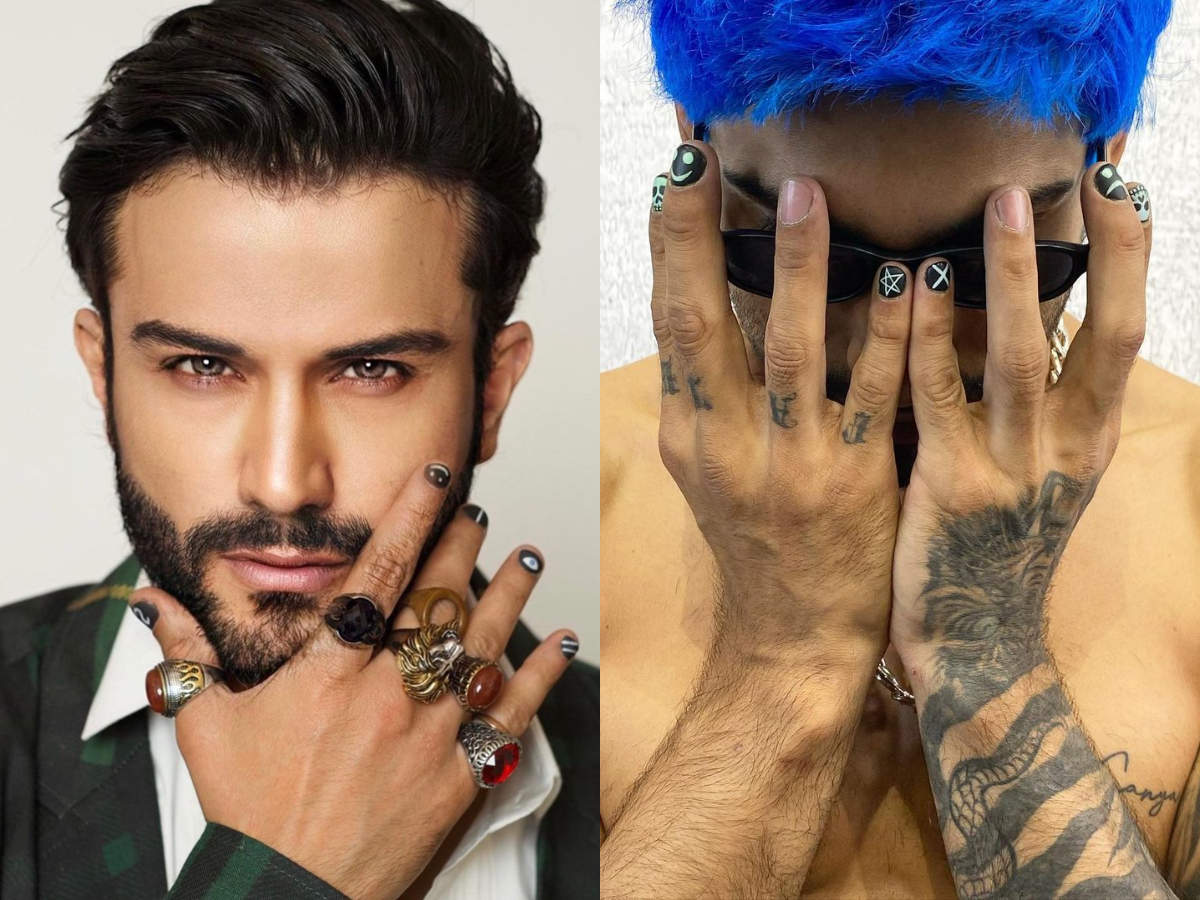 5. "Bold and unique nail art for men" - wide 2