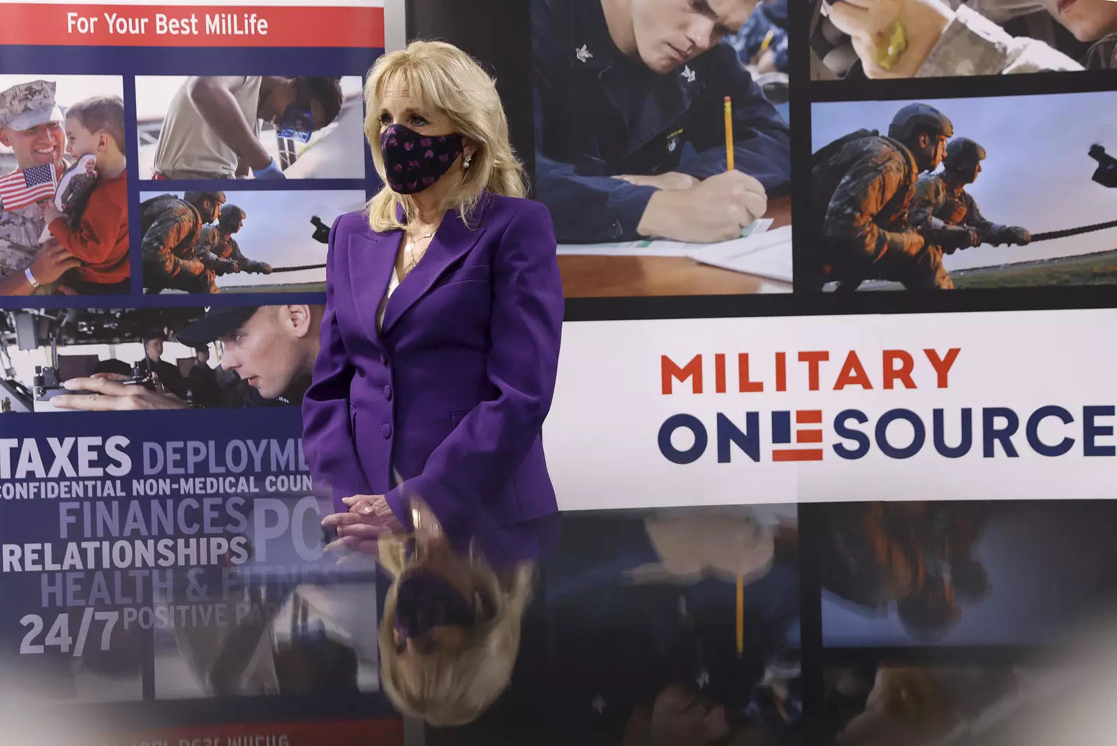 Jill Biden Shines Fresh Spotlight On Military Family Programme - Times ...