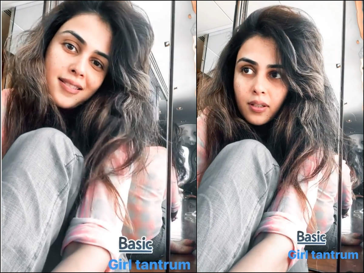 Watch Genelia Deshmukh Throws A Basic Girl Tantrum Hindi Movie News Times Of India