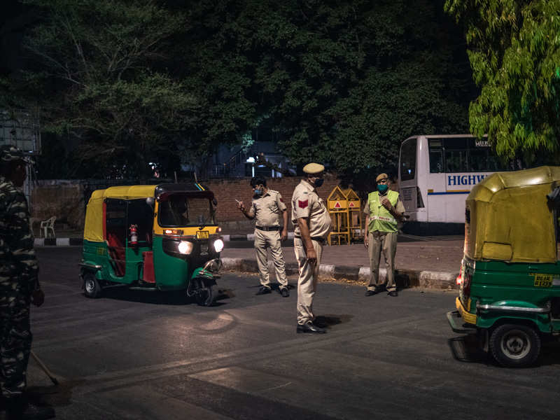 A night curfew is already in place in Delhi in view of the rising coronavirus cases. (NYT Photo)
