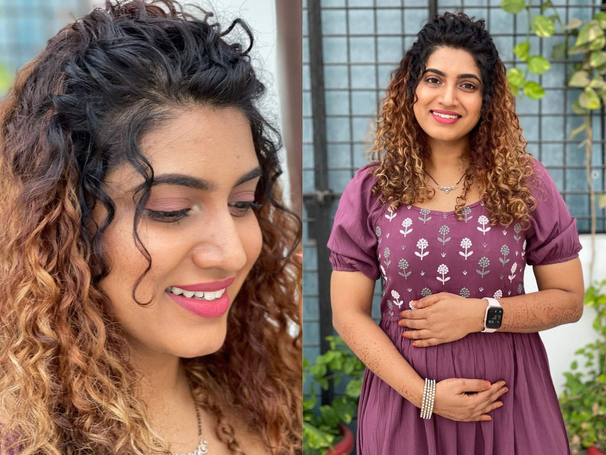 Mom-to-be Sameera Sherief hits back at netizens suggesting against wearing  makeup, mehndi and dying hair during pregnancy - Times of India