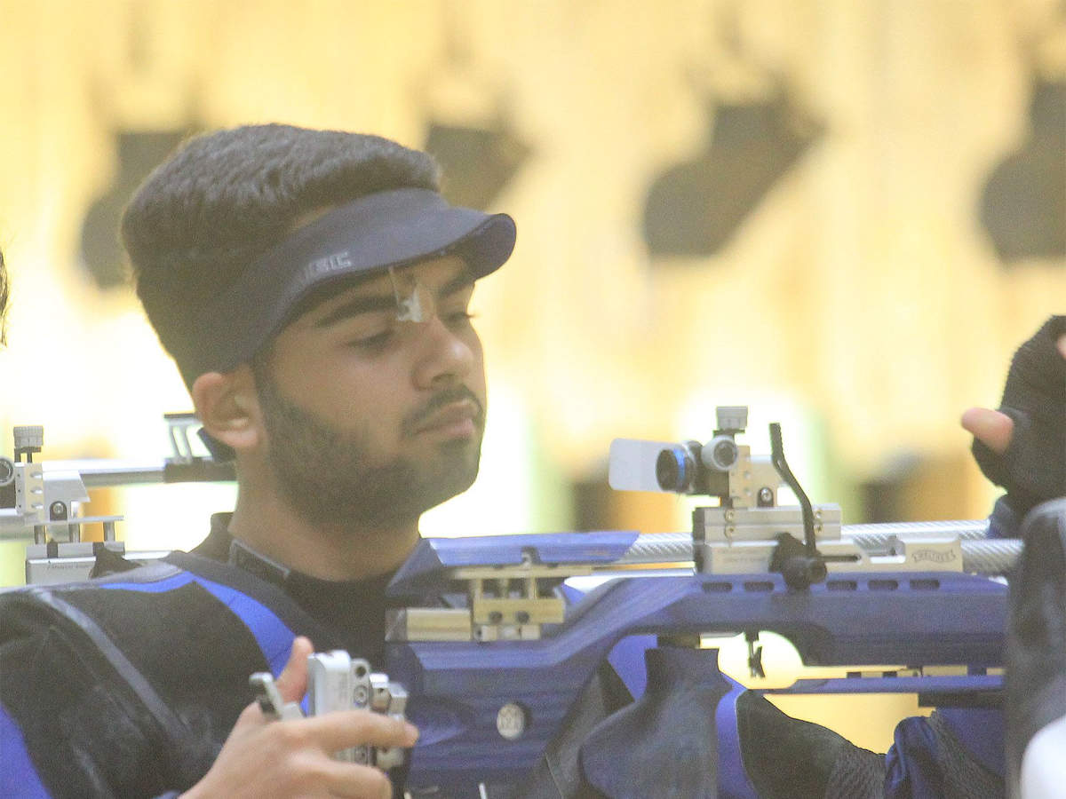 India's Arjun Babuta will be among eight top shooters from across the world to compete in an upcoming online competition named 'TOPGUN' (TOI Photo)