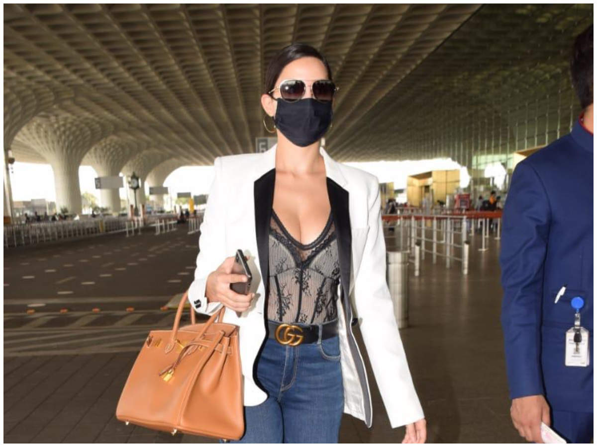 Nora Fatehi's Winter Airport Style Is Gorgeous With Her Rs 4 Lakh