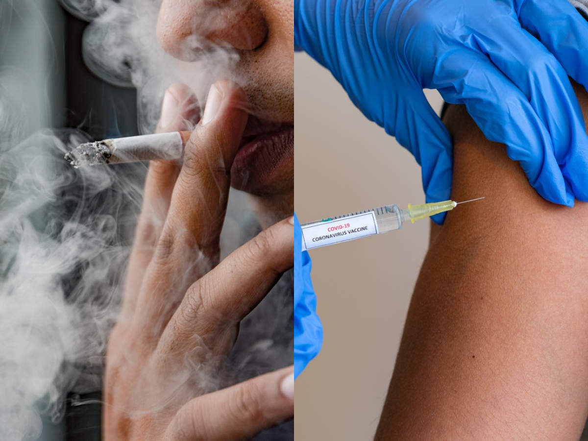 Coronavirus Vaccine: Can smoking lessen the impact of COVID-19 vaccine?  Here is all that you need to know - Times of India