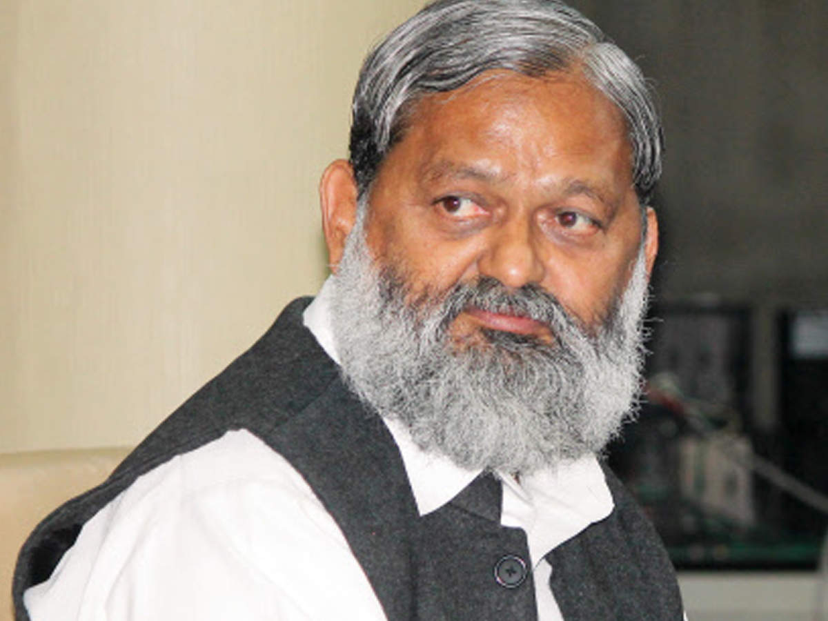Anil Vij said that the officers should ensure 24-hour availability of oxygen in the state so that no patient faces any problem in this regard in the state.