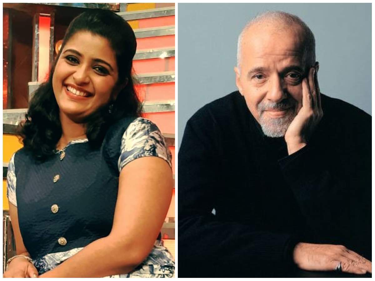 Shalu Kurian is excited as she gets a comment from Paulo Coelho; read post  - Times of India
