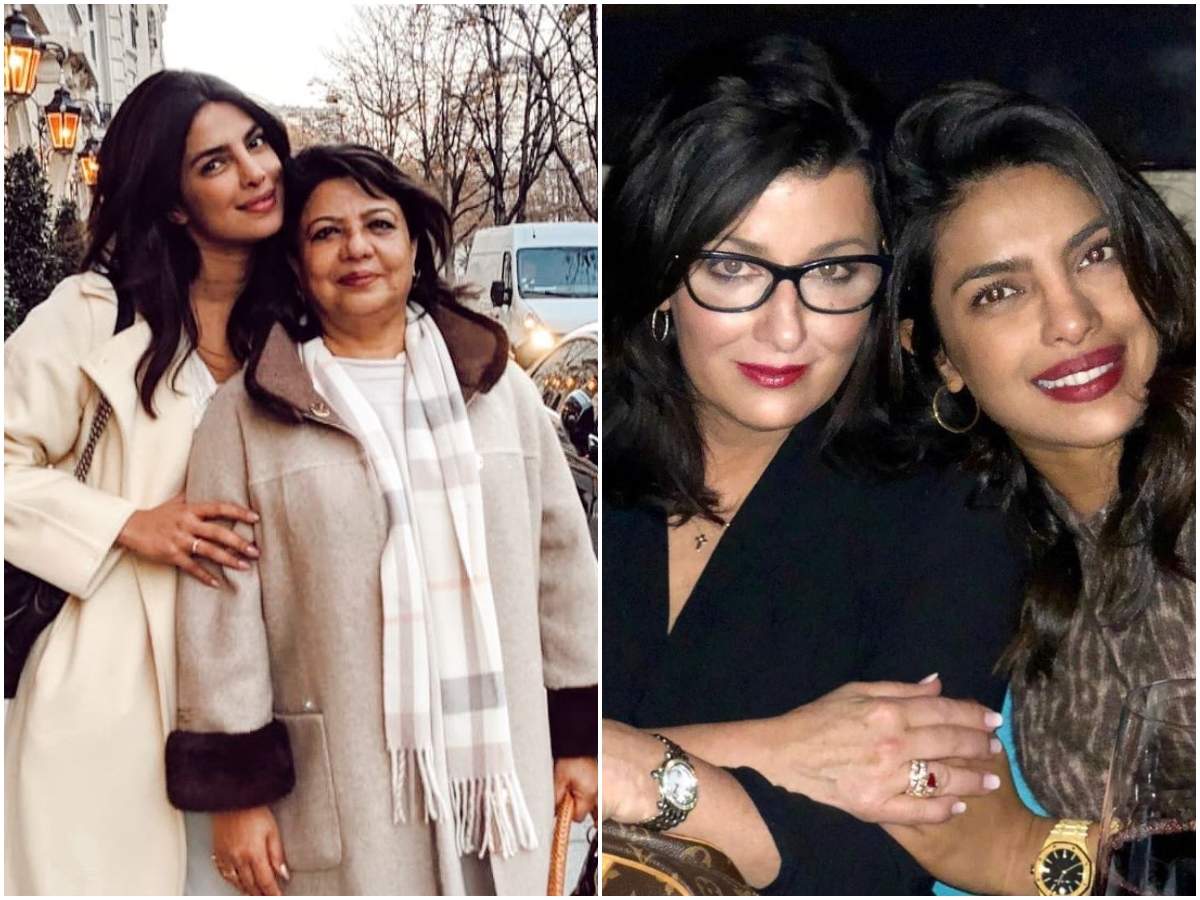 Priyanka Chopra Thanks Madhu Chopra And Denise Jonas On Mother S Day Says So Blessed To Look Up To Two Incredible Women Hindi Movie News Times Of India