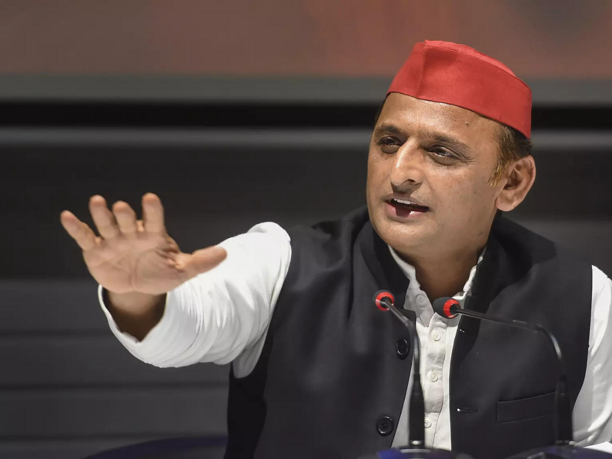 Samajwadi Party chief Akhilesh Yadav said statements made by the Uttar Pradesh government claiming that coronavirus has been controlled in the state can prove to be more fatal than the pandemic. (PTI PHOTO)