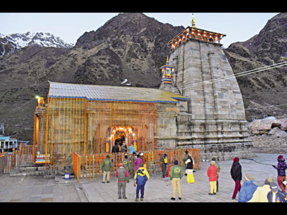 Portals of Kedarnath temple opened | Dehradun News - Times of India