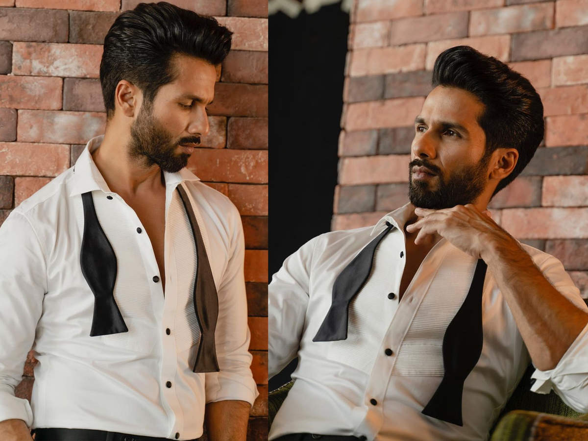 Shahid Kapoor Looks Sharp And Classy As He Treats Fans With New Pictures Hindi Movie News Times Of India